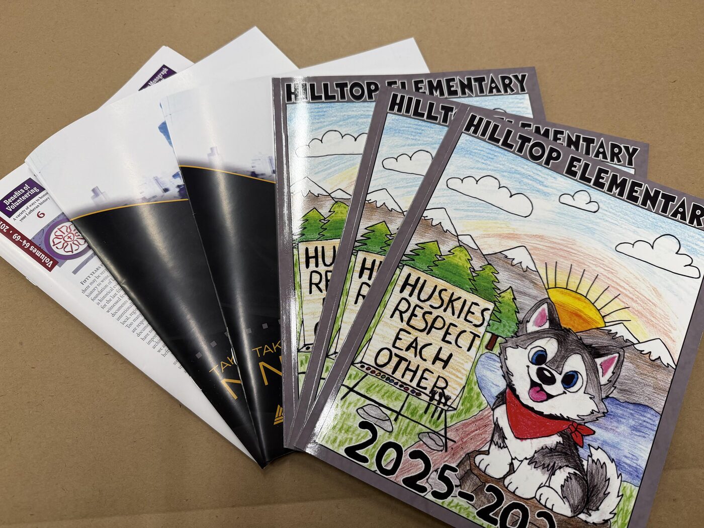 Short run magazine printing sample